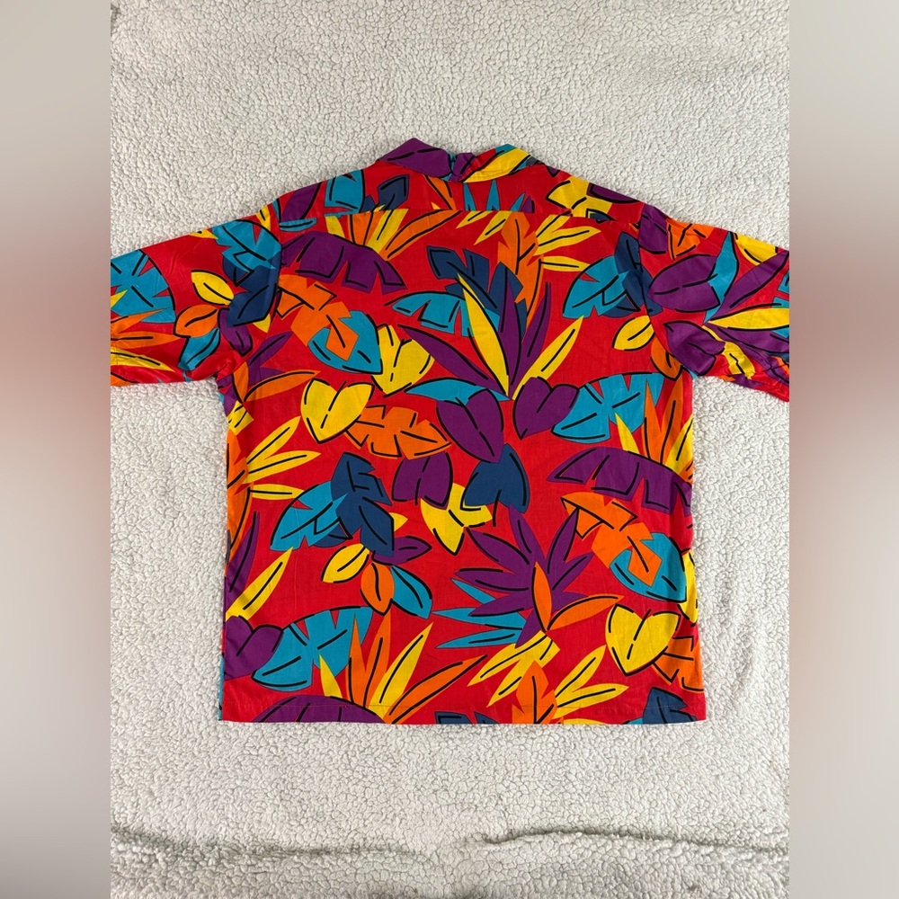 Vtg Surf Line Jams Made In Hawaii Shirt - 100% Cotton RARE Prototype Men L READ - Picture 2 of 11